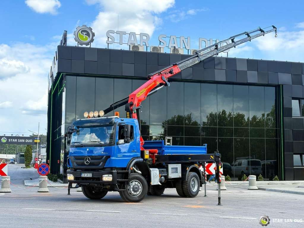 Mercedes-Benz AXOR 1833 4x4 Palfinger PK 22002 EH Crane Winch - Tipvogn lastbil: billede 4 Mercedes-Benz AXOR 1833 4x4 Palfinger PK 22002 EH Crane Winch - Tipvogn lastbil: billede 4