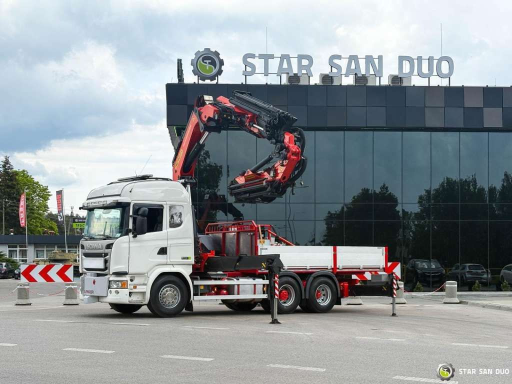 Scania G490 6x2 Palfinger PK 53002 SH Fly Jib Basket - Lastbil med kran: billede 1 Scania G490 6x2 Palfinger PK 53002 SH Fly Jib Basket - Lastbil med kran: billede 1
