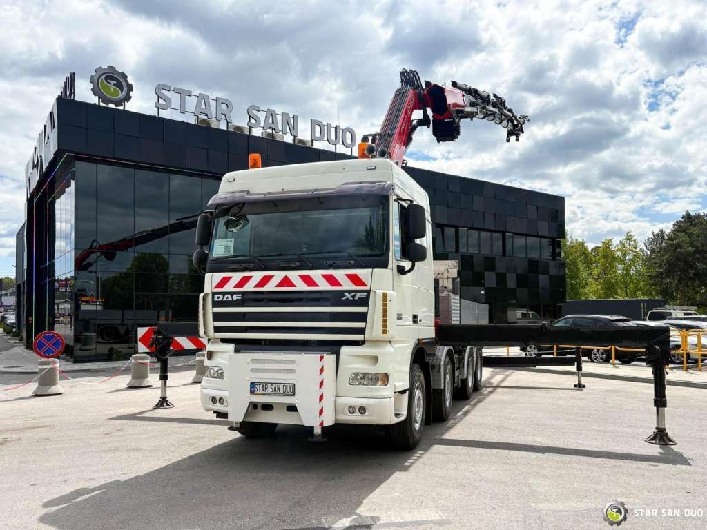 DAF XF 105.510 8x4 FASSI F800 XP Crane Fifth wheel - Trækker: billede 5 DAF XF 105.510 8x4 FASSI F800 XP Crane Fifth wheel - Trækker: billede 5
