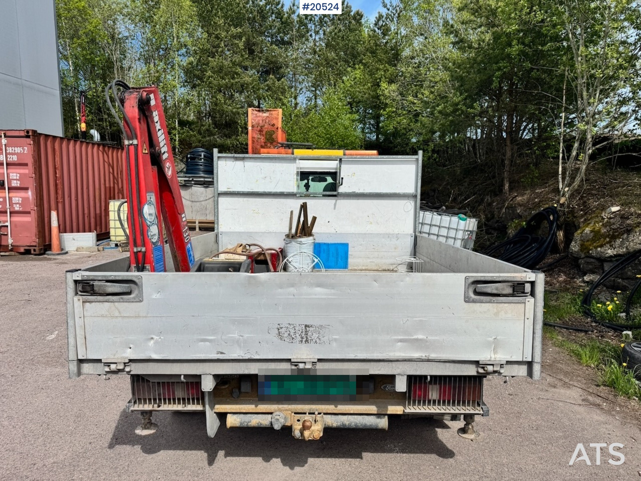 Ford Transit - Ladbil, Lastbil med kran: billede 4 Ford Transit - Ladbil, Lastbil med kran: billede 4
