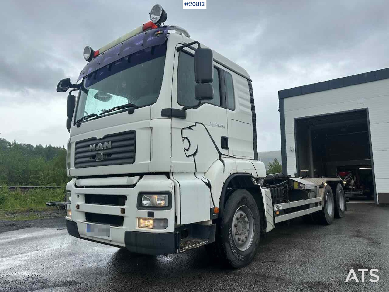 MAN TGA 26.480 - Lastbil kroghejs: billede 1 MAN TGA 26.480 - Lastbil kroghejs: billede 1