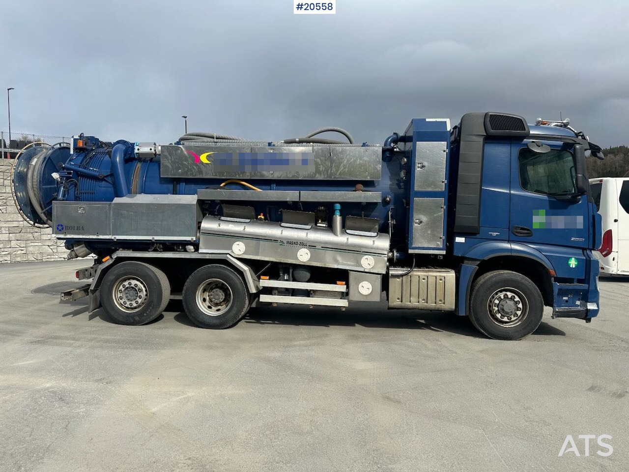 Mercedes Arocs - Slamsugemaskine: billede 4 Mercedes Arocs - Slamsugemaskine: billede 4