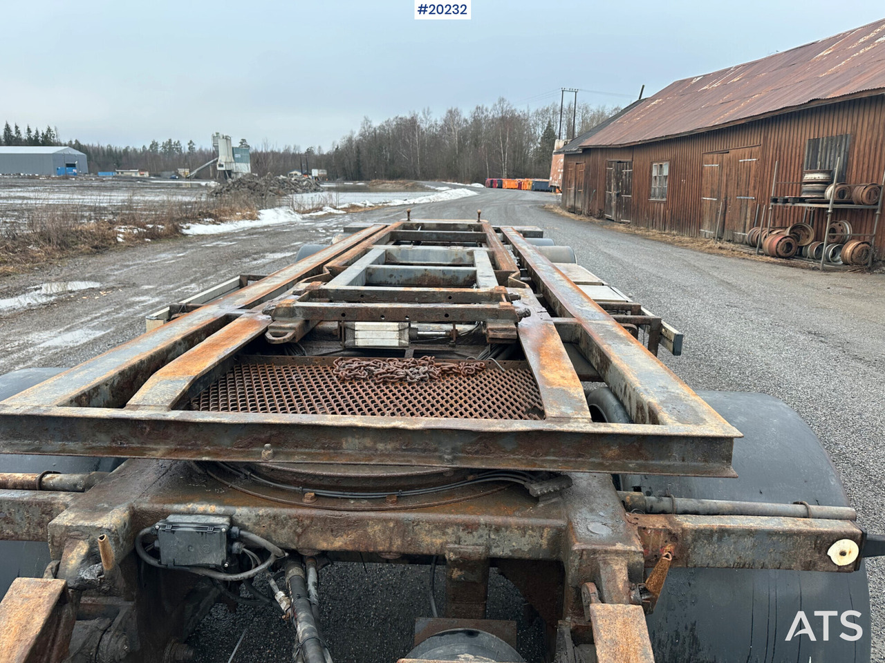 Norslep Krokhenger m/tipp - Kroghejsvogn/ Skip loader anhænger: billede 5 Norslep Krokhenger m/tipp - Kroghejsvogn/ Skip loader anhænger: billede 5