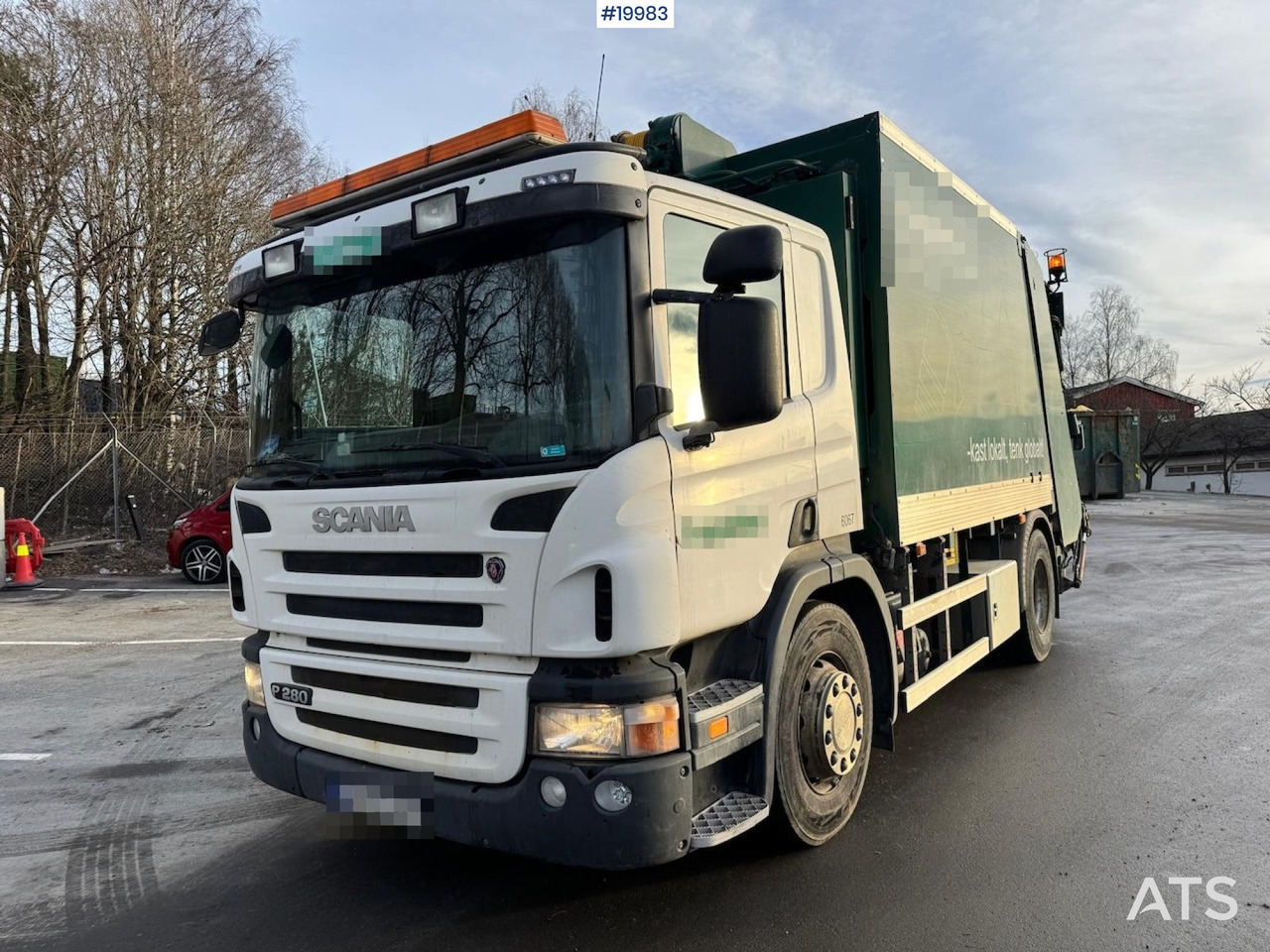 Scania P280 - Affaldsmaskine: billede 1 Scania P280 - Affaldsmaskine: billede 1