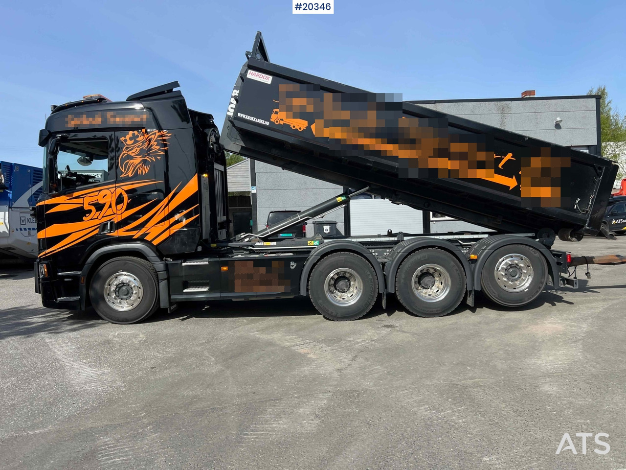 Scania R590 - Lastbil kroghejs: billede 4 Scania R590 - Lastbil kroghejs: billede 4