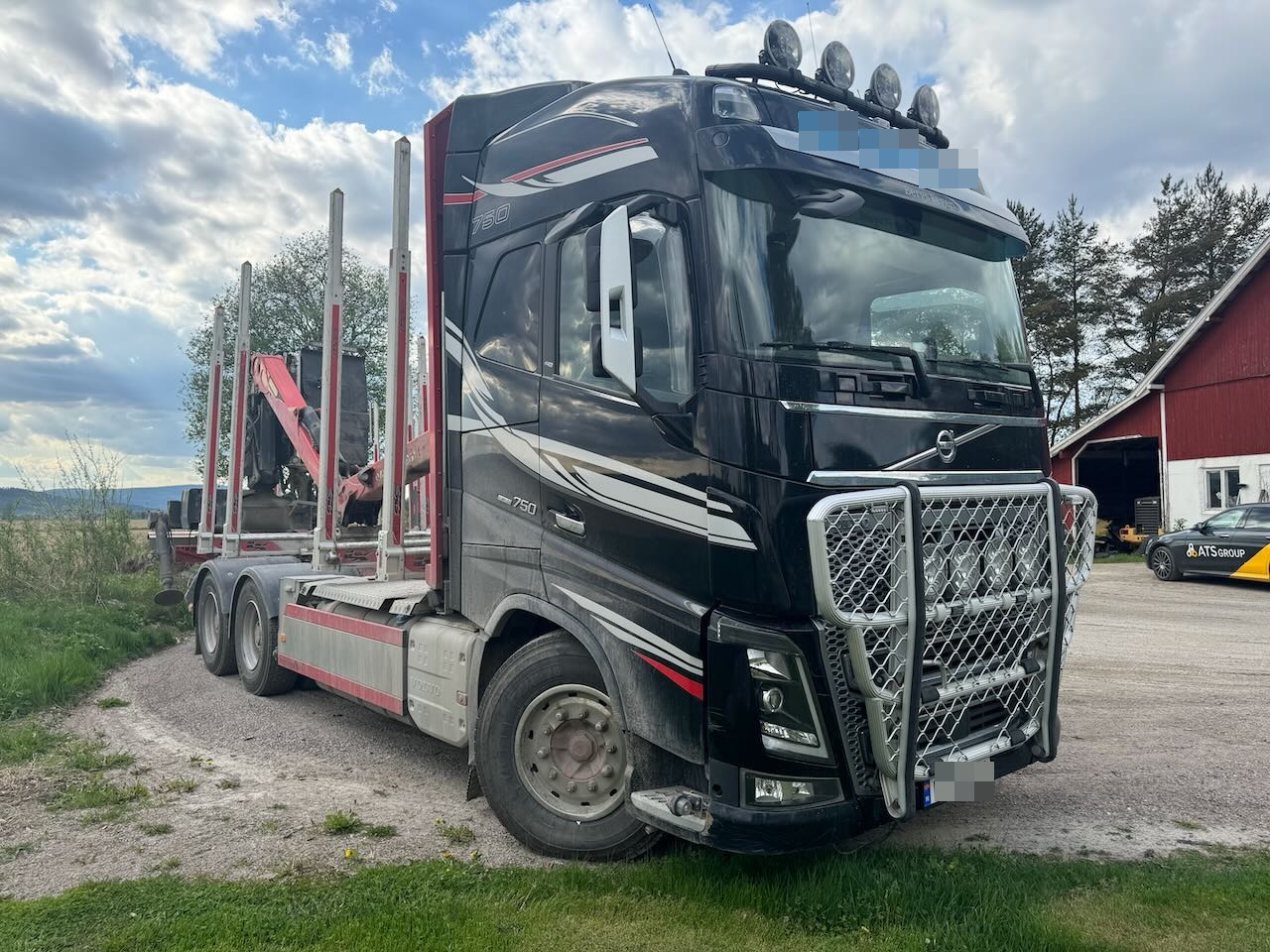 Tømmerbil Volvo FH750: billede 7