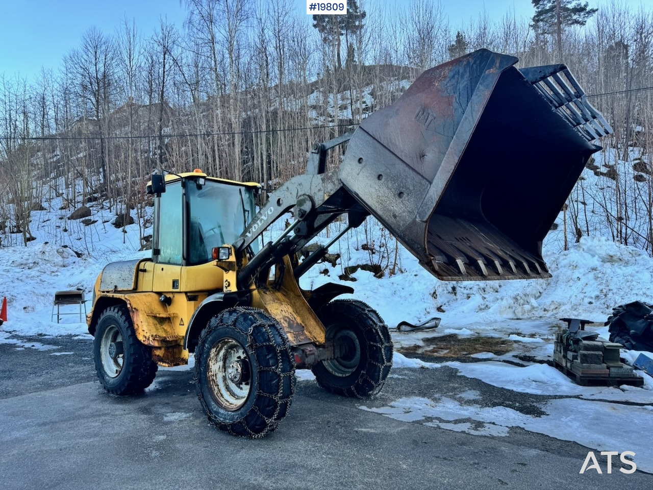 Volvo L45B - Gummihjulslæsser: billede 1 Volvo L45B - Gummihjulslæsser: billede 1