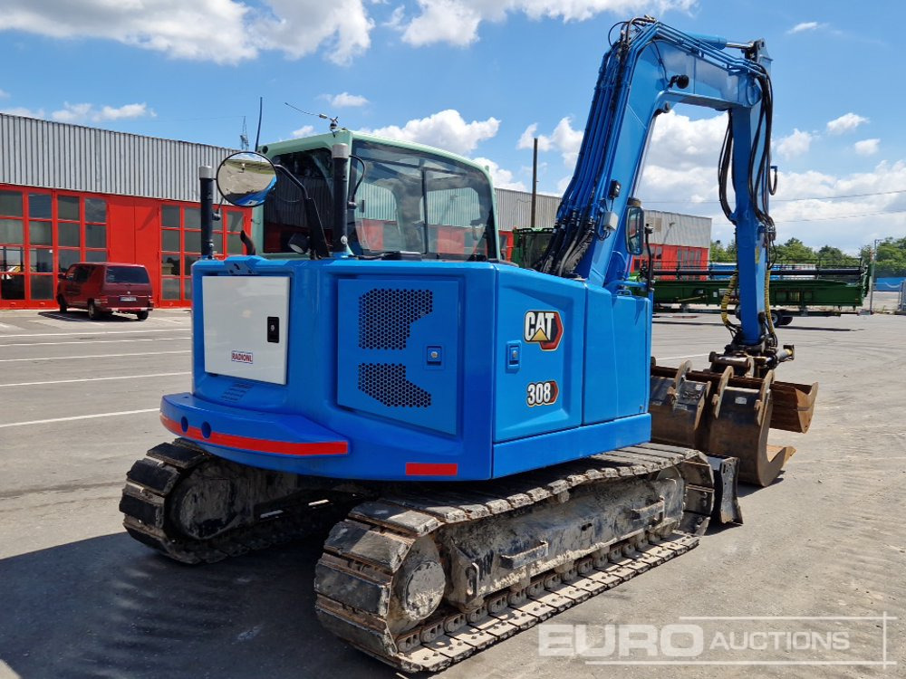 2019 CAT 308CR - Minigravemaskine: billede 5 2019 CAT 308CR - Minigravemaskine: billede 5