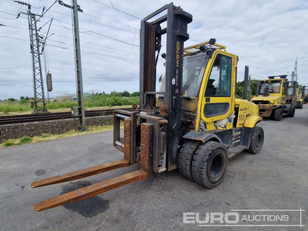 2022 Hyster H8.0FT9 - Gaffeltruck: billede 1 2022 Hyster H8.0FT9 - Gaffeltruck: billede 1