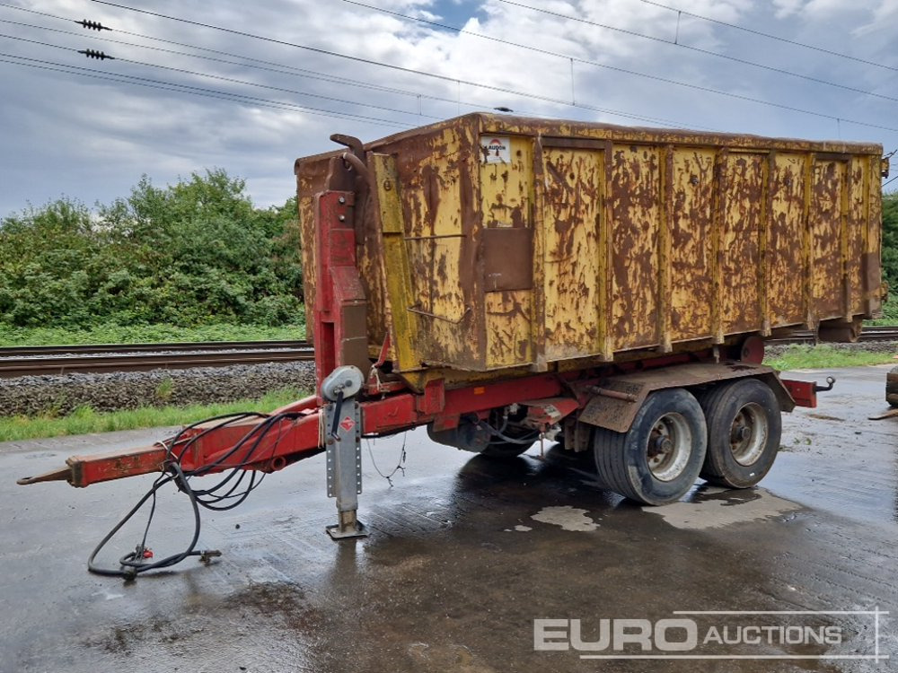 Bigab HTA 80/10/80 - Kroghejsvogn/ Skip loader anhænger: billede 2 Bigab HTA 80/10/80 - Kroghejsvogn/ Skip loader anhænger: billede 2