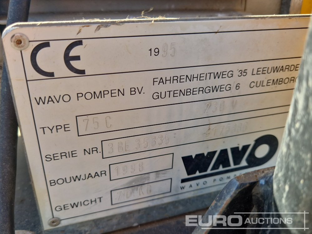 Vandpumpe Wavo Spate 75c Water Pump: billede 8