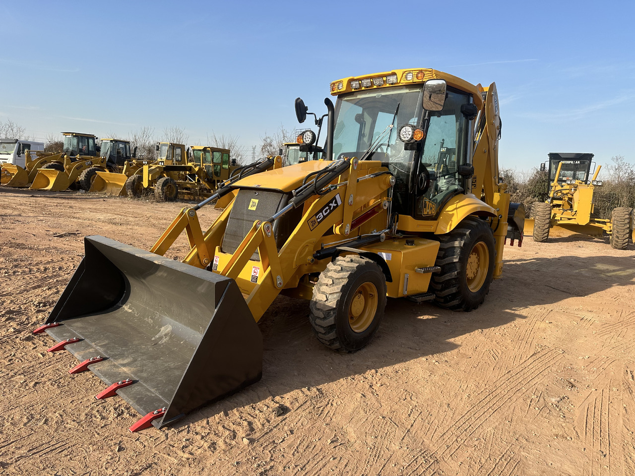 JCB 3CX - Gravelæssemaskine: billede 1 JCB 3CX - Gravelæssemaskine: billede 1