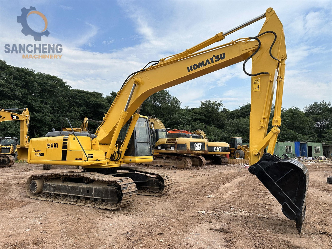 KOMATSU PC200-6 - Bæltegravemaskine: billede 5 KOMATSU PC200-6 - Bæltegravemaskine: billede 5