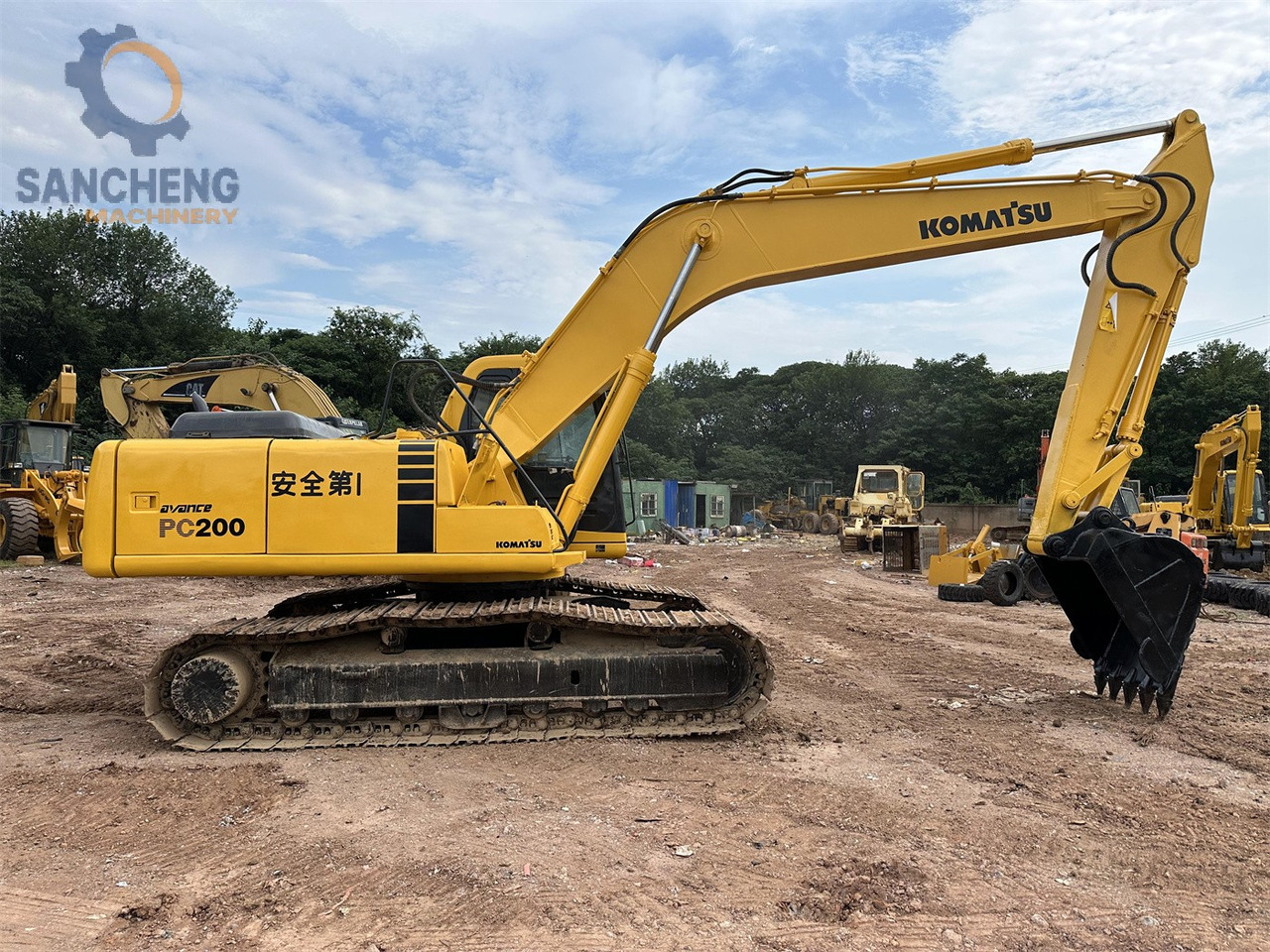 KOMATSU PC200-6 - Bæltegravemaskine: billede 3 KOMATSU PC200-6 - Bæltegravemaskine: billede 3