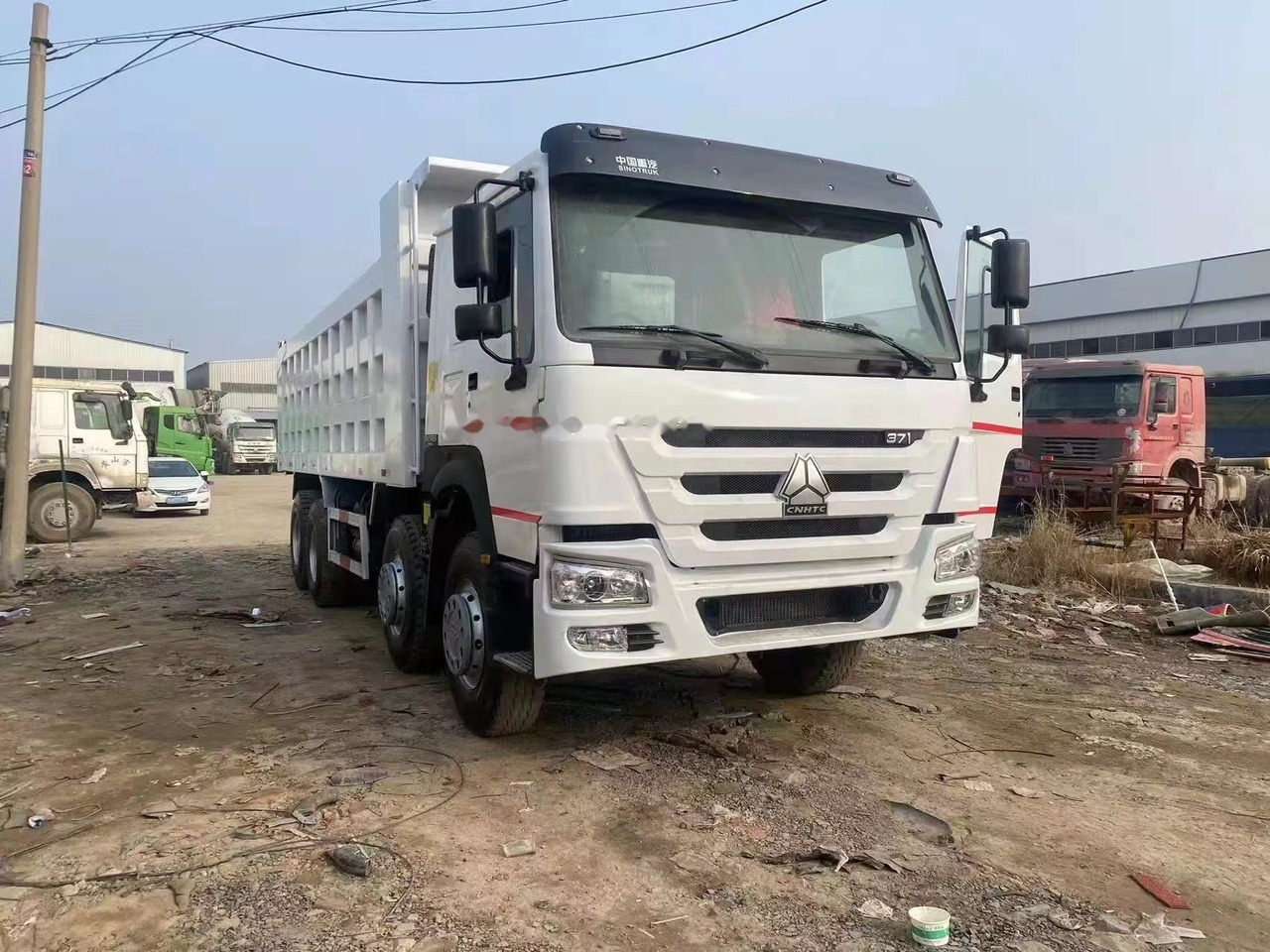 SINOTRUK HOWO 371 Tipper truck - Tipvogn lastbil: billede 4 SINOTRUK HOWO 371 Tipper truck - Tipvogn lastbil: billede 4