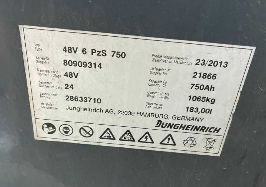 Jungheinrich EFG320 - El gaffeltruck: billede 4 Jungheinrich EFG320 - El gaffeltruck: billede 4