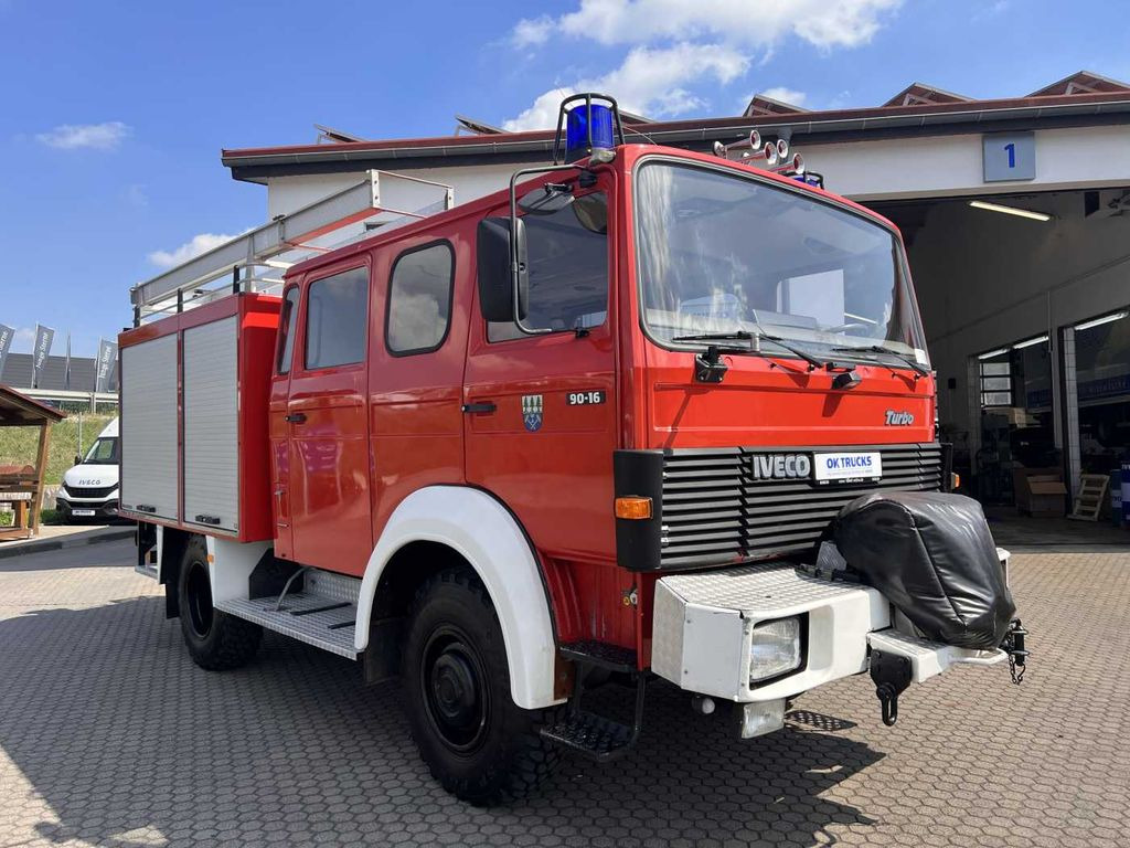 Iveco 75-16 AW 4x4 LF8 Feuerwehr Standheizung 9 Sitze - Brandbil: billede 3 Iveco 75-16 AW 4x4 LF8 Feuerwehr Standheizung 9 Sitze - Brandbil: billede 3