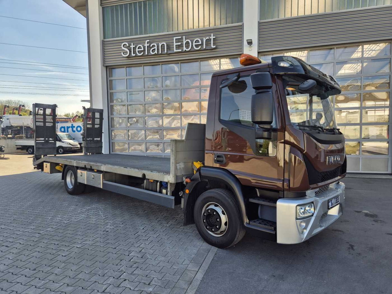 Iveco Eurocargo ML140E25/P Maschinentransporter Winde - Biltransportør lastbil: billede 3 Iveco Eurocargo ML140E25/P Maschinentransporter Winde - Biltransportør lastbil: billede 3