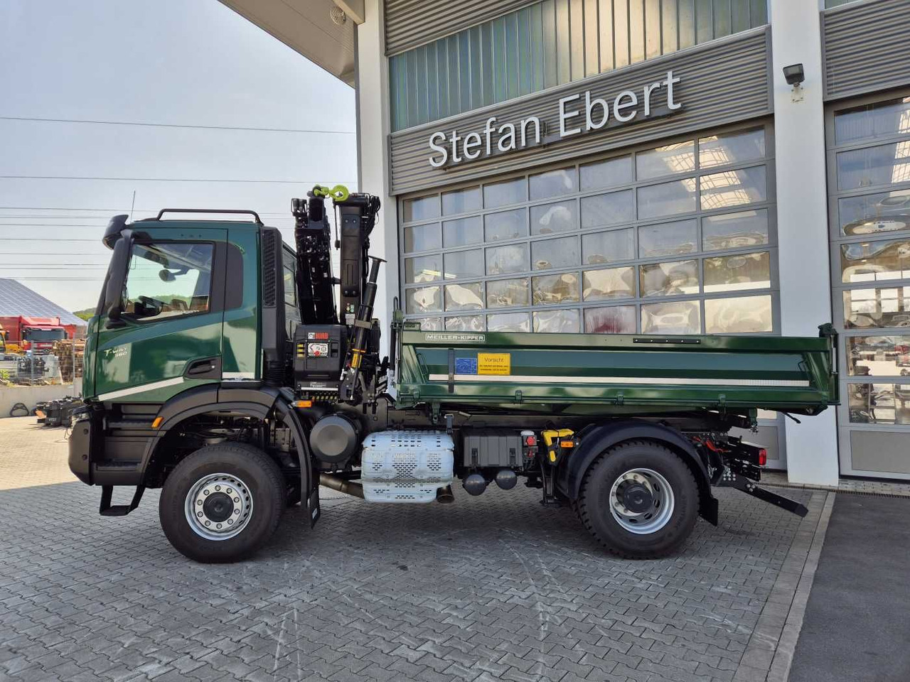 Iveco T-Way AD190T36W/P 4x4 HIAB X-HIDUO 118E-3 Funk - Tipvogn lastbil, Lastbil med kran: billede 4 Iveco T-Way AD190T36W/P 4x4 HIAB X-HIDUO 118E-3 Funk - Tipvogn lastbil, Lastbil med kran: billede 4