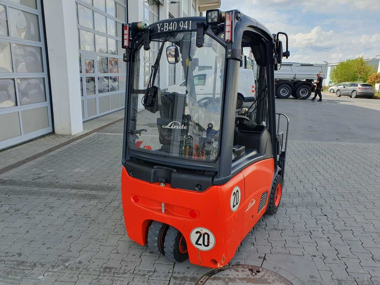Linde E14 - 01 / 2024 / Duplex: 4.10m! / SS / nur 534h - El gaffeltruck: billede 5 Linde E14 - 01 / 2024 / Duplex: 4.10m! / SS / nur 534h - El gaffeltruck: billede 5