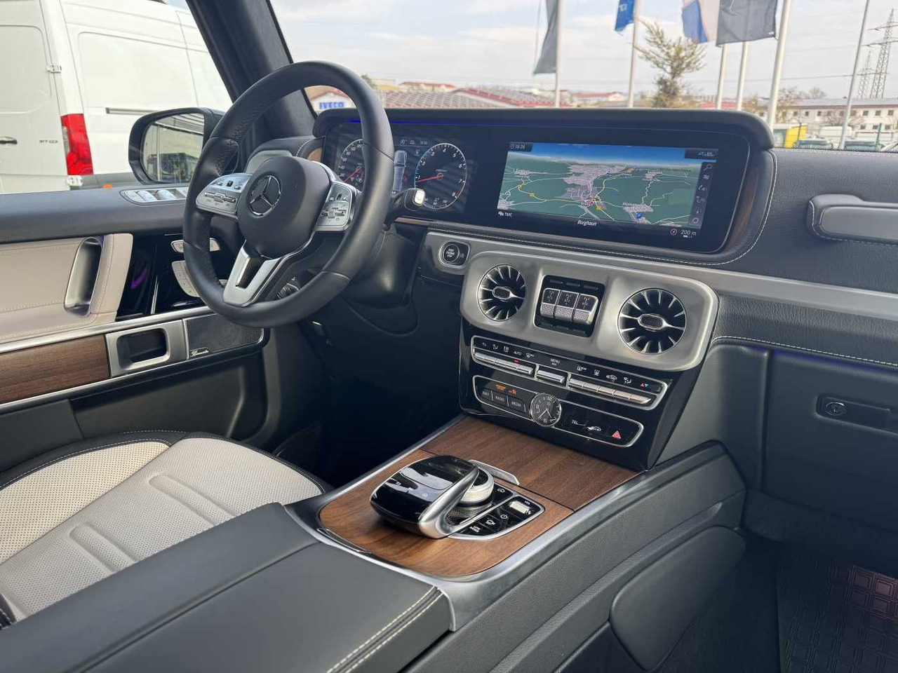 Ny SUV Mercedes-Benz G 500 PROFESSIONAL+DACH+BURM3D+AHK +StHz+360°+Sp: billede 13