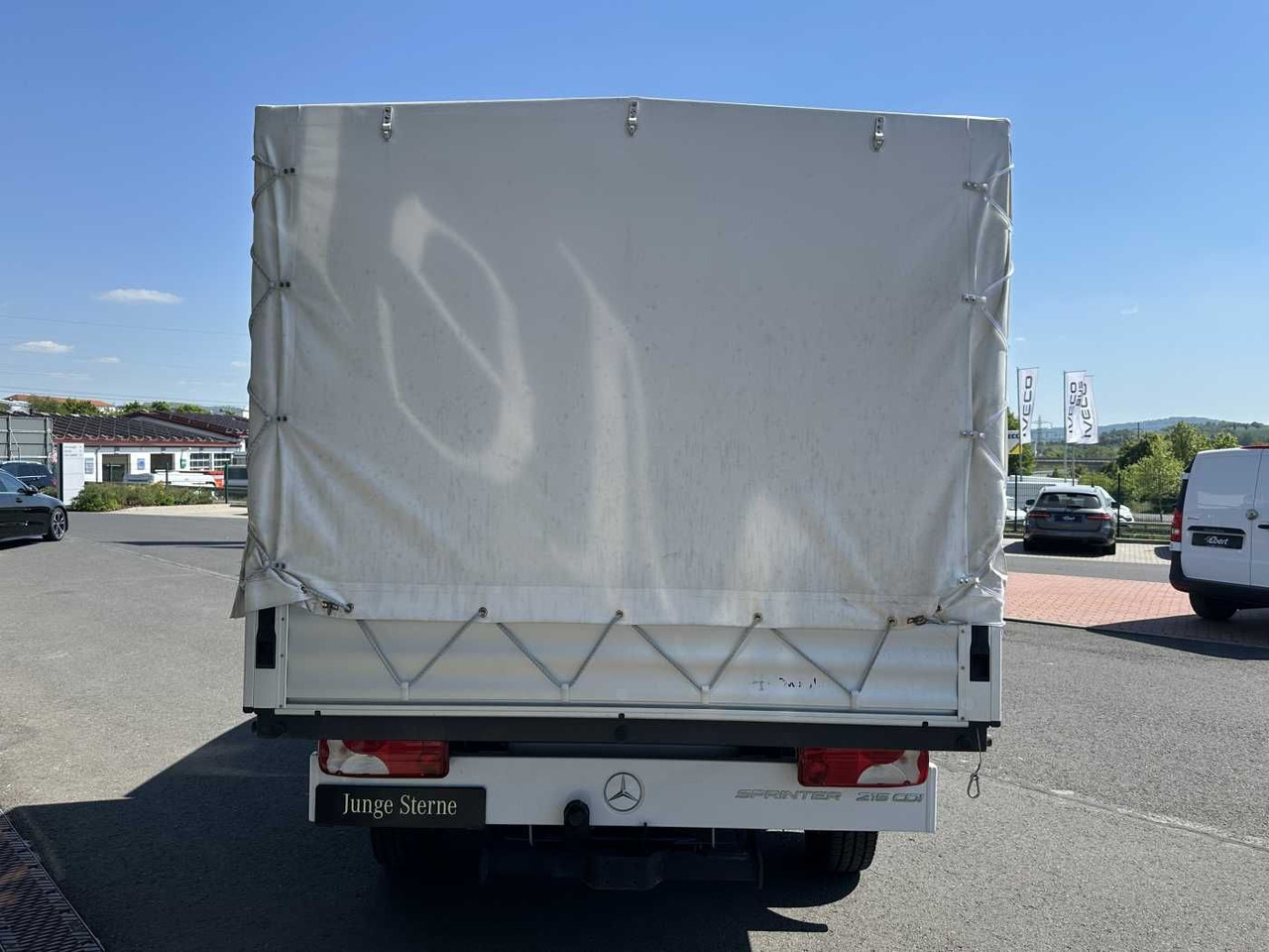 Mercedes-Benz Sprinter 215 CDI DoKa 9G Klima AHK Tempomat SHZ - Varebil med presenning: billede 5 Mercedes-Benz Sprinter 215 CDI DoKa 9G Klima AHK Tempomat SHZ - Varebil med presenning: billede 5