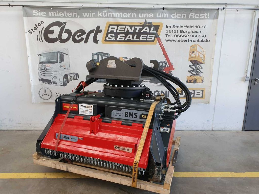 Seppi M. BMS 125 Forstmulcher / Drehmotor / DEMO - Grenknuser: billede 1 Seppi M. BMS 125 Forstmulcher / Drehmotor / DEMO - Grenknuser: billede 1