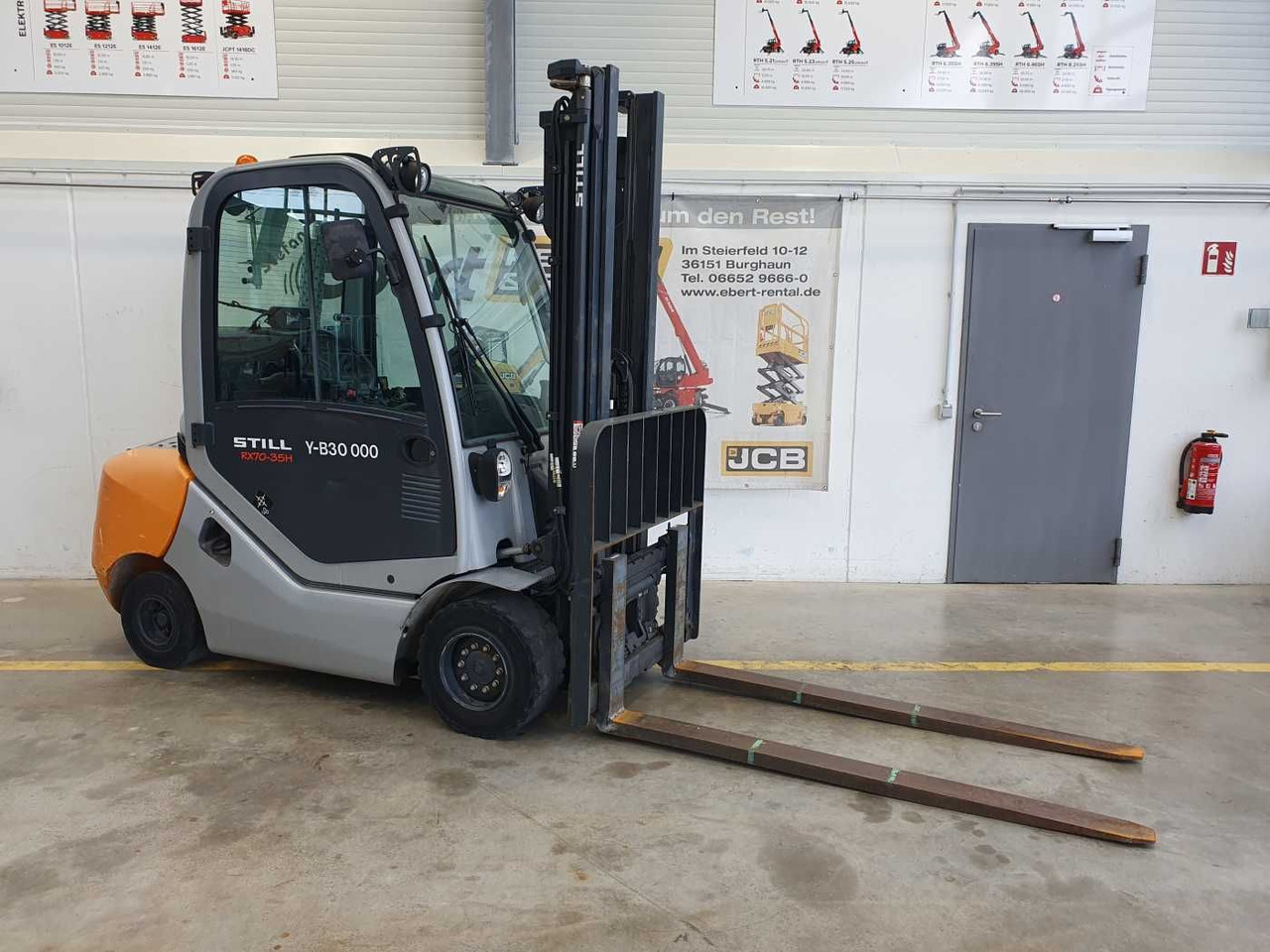 Still RX70-35 / Duplex: 3.40m / nur 1.328h! / SS - Diesel gaffeltruck: billede 1 Still RX70-35 / Duplex: 3.40m / nur 1.328h! / SS - Diesel gaffeltruck: billede 1