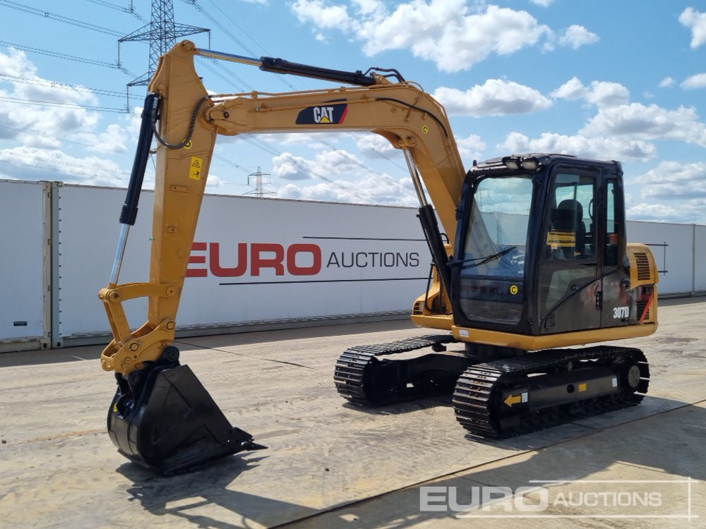 2011 CAT 307D - Minigravemaskine: billede 1 2011 CAT 307D - Minigravemaskine: billede 1