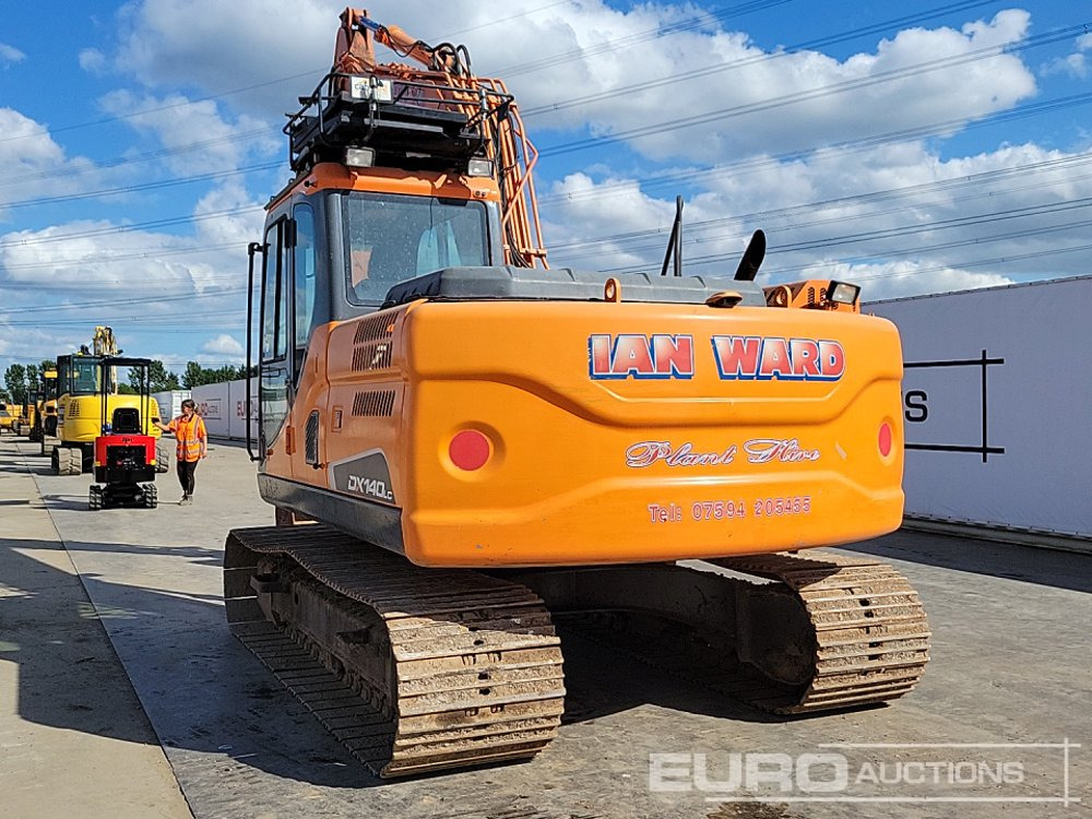 2014 Doosan DX140LC-3 - Bæltegravemaskine: billede 3 2014 Doosan DX140LC-3 - Bæltegravemaskine: billede 3