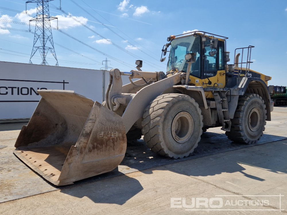 2015 Komatsu WA470-7 - Gummihjulslæsser: billede 1 2015 Komatsu WA470-7 - Gummihjulslæsser: billede 1