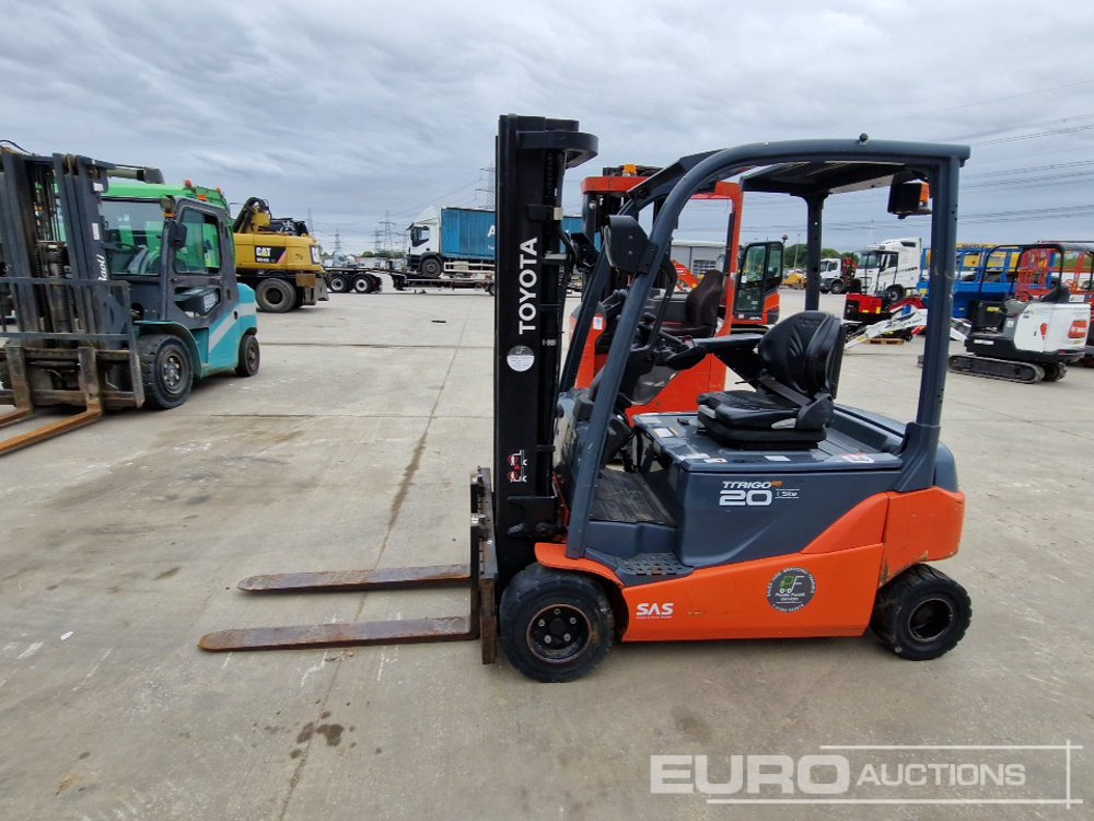 2016 Toyota 8FBM20T - Gaffeltruck: billede 2 2016 Toyota 8FBM20T - Gaffeltruck: billede 2