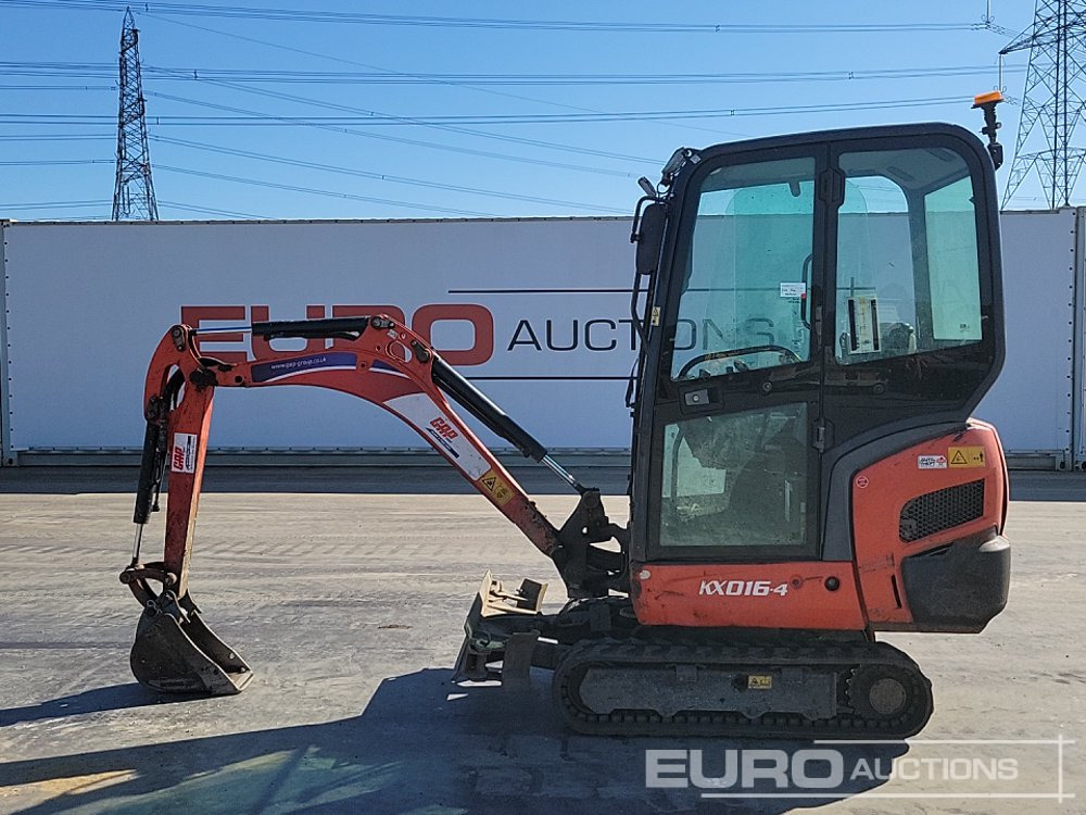 2018 Kubota KX016-4 - Minigravemaskine: billede 2 2018 Kubota KX016-4 - Minigravemaskine: billede 2