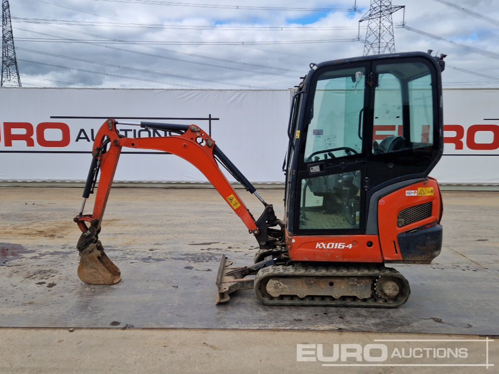 2018 Kubota KX016-4 - Minigravemaskine: billede 2 2018 Kubota KX016-4 - Minigravemaskine: billede 2