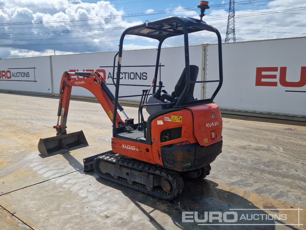 2018 Kubota KX018-4 - Minigravemaskine: billede 3 2018 Kubota KX018-4 - Minigravemaskine: billede 3