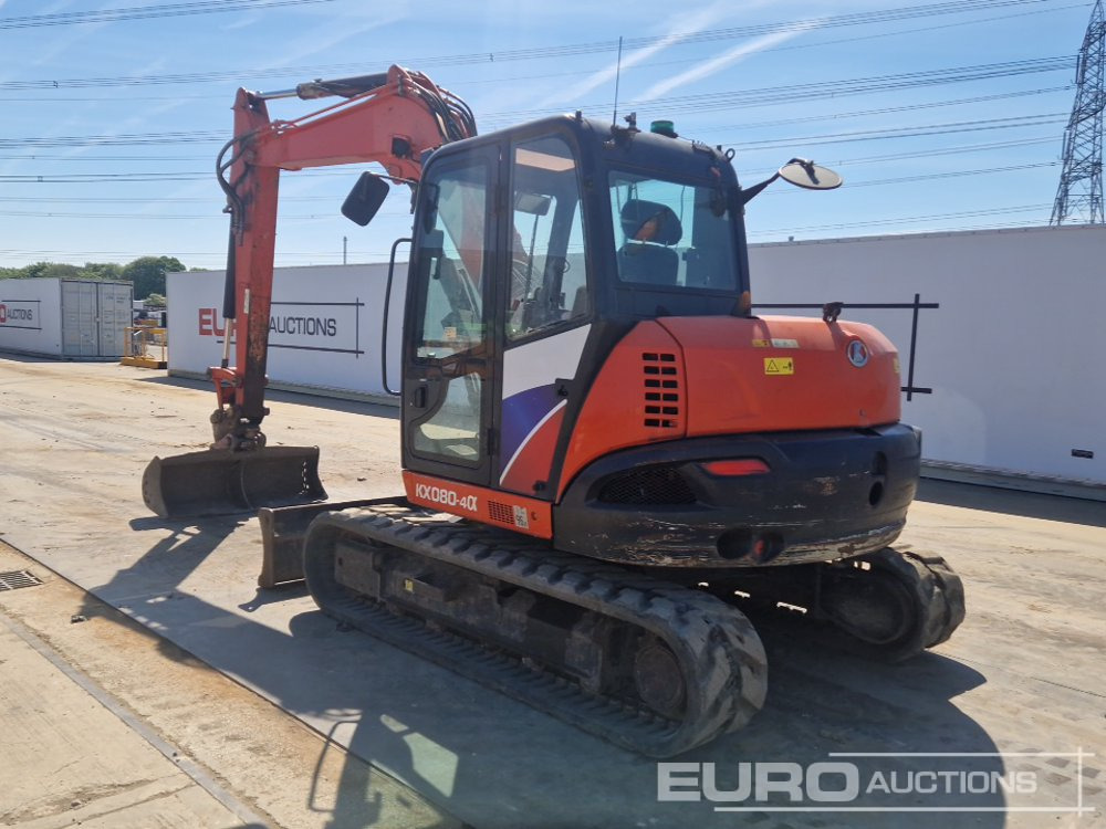 2018 Kubota KX080-4A - Minigravemaskine: billede 3 2018 Kubota KX080-4A - Minigravemaskine: billede 3
