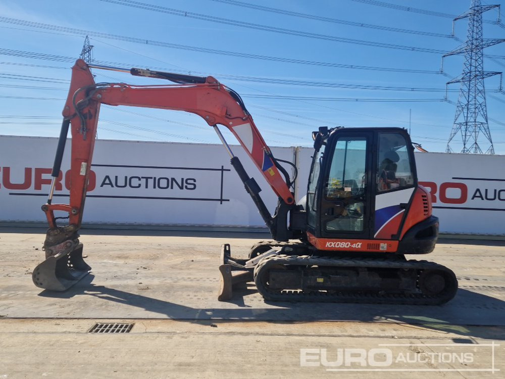 2018 Kubota KX080-4A - Minigravemaskine: billede 2 2018 Kubota KX080-4A - Minigravemaskine: billede 2