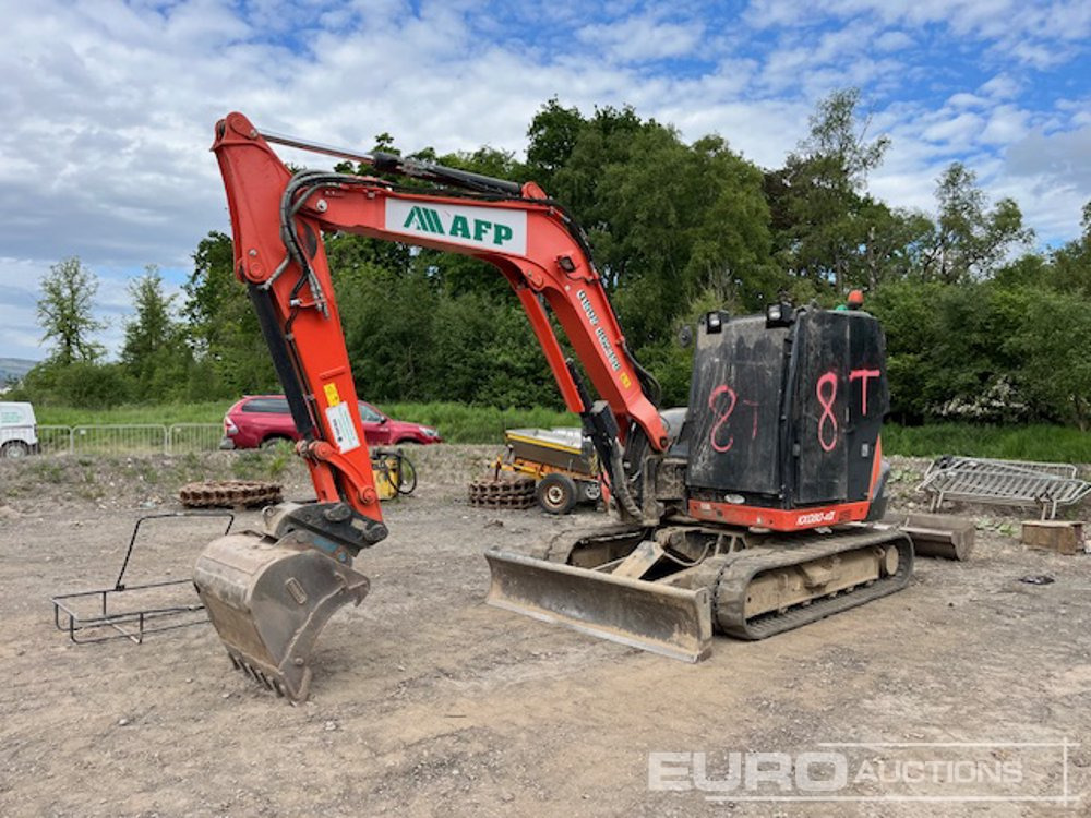 2018 Kubota KX080-4A - Minigravemaskine: billede 1 2018 Kubota KX080-4A - Minigravemaskine: billede 1