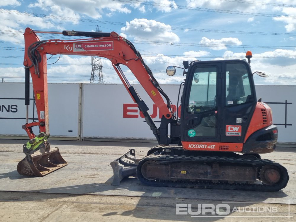 2019 Kubota KX080-4A - Minigravemaskine: billede 2 2019 Kubota KX080-4A - Minigravemaskine: billede 2