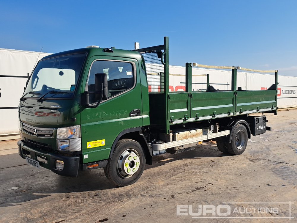 2019 Mitsubishi Canter 7C15 - Tipvogn lastbil: billede 1 2019 Mitsubishi Canter 7C15 - Tipvogn lastbil: billede 1