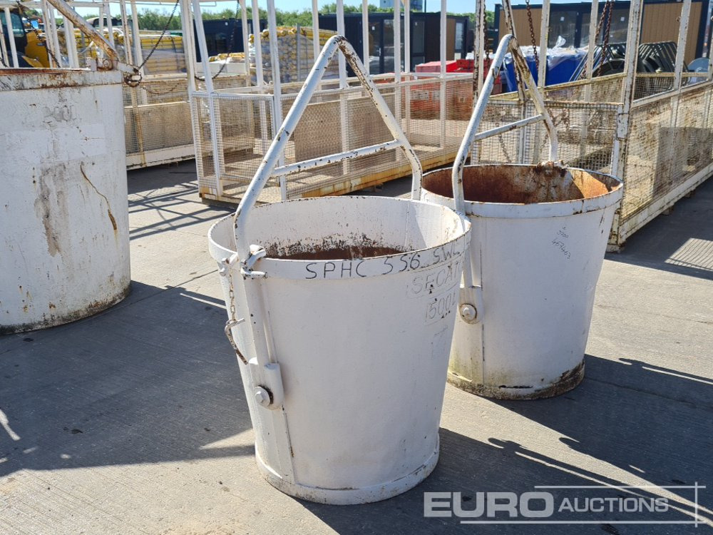 Tipcontainer 500 Litre Tipping Skip to suit Crane (2 of): billede 7