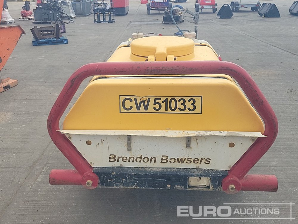 Brendon Bowsers Single Axle Plastic Water Bowser, Yanmar Pressure Washer - Højtryksrenser: billede 4 Brendon Bowsers Single Axle Plastic Water Bowser, Yanmar Pressure Washer - Højtryksrenser: billede 4
