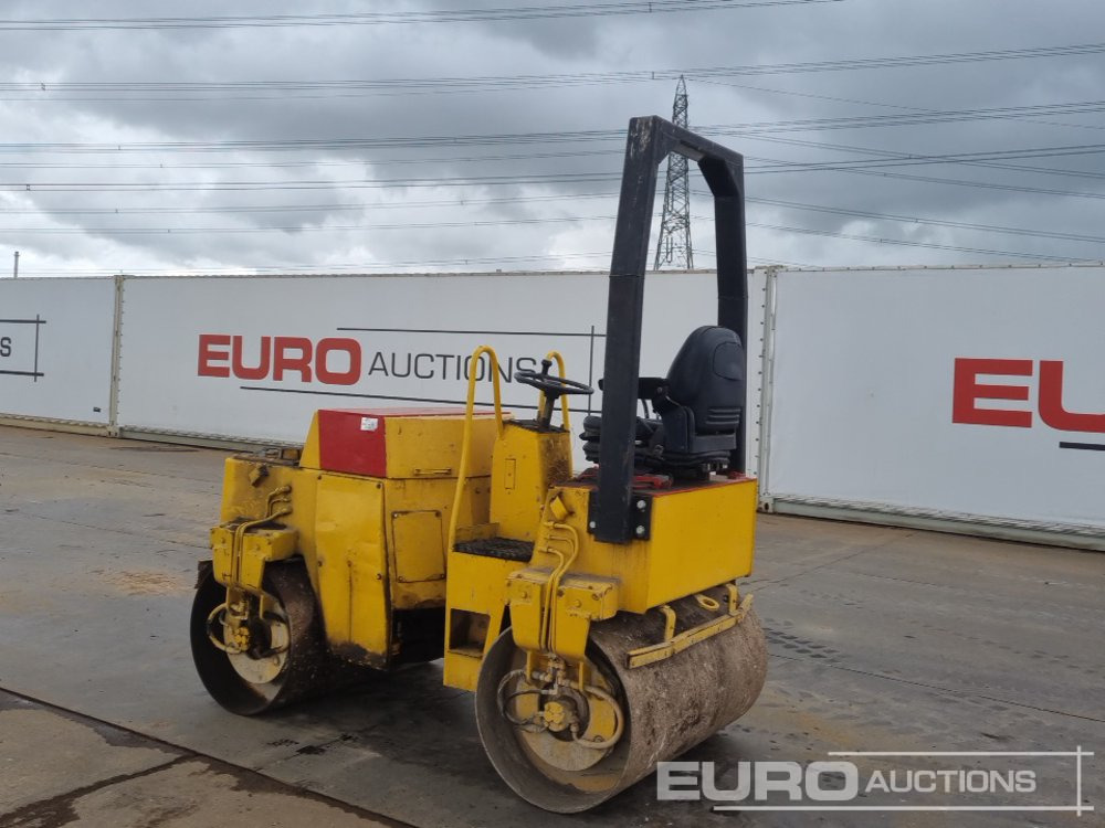 Double Drum Vibrating Roller, Roll Bar - Tromle: billede 3 Double Drum Vibrating Roller, Roll Bar - Tromle: billede 3