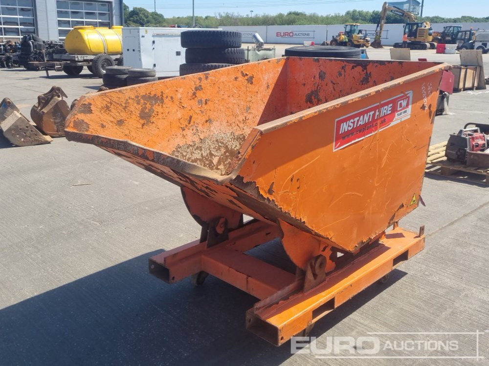 Eichinger Tipping Skip to suit Forklift - Tipcontainer: billede 1 Eichinger Tipping Skip to suit Forklift - Tipcontainer: billede 1