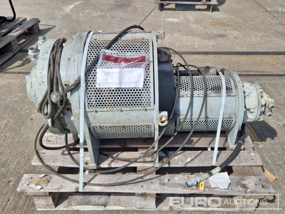 Hydraulic 1 Ton Winch - Spil: billede 2 Hydraulic 1 Ton Winch - Spil: billede 2