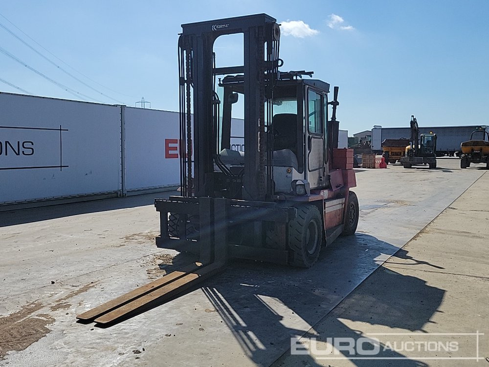 Kalmar Diesel Forklift, Full Cab, 2 Stage Mast, Side Shift, Forks, A/C - Gaffeltruck: billede 1 Kalmar Diesel Forklift, Full Cab, 2 Stage Mast, Side Shift, Forks, A/C - Gaffeltruck: billede 1