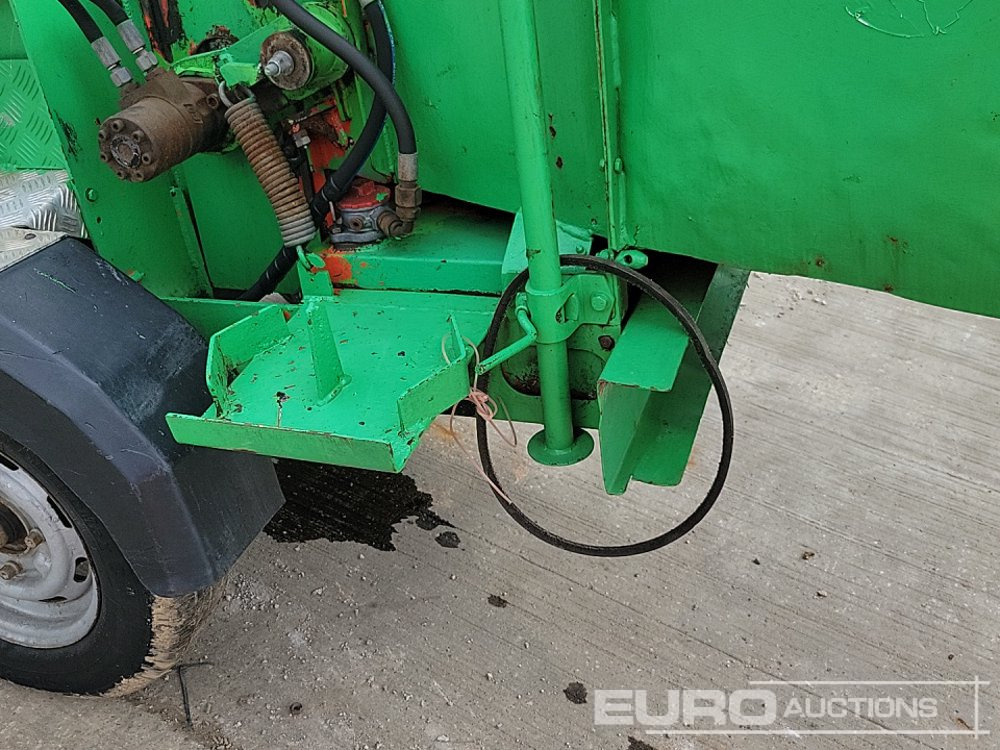 Landbrugsmaskine Single Axle Diesel Wood Chipper, Isuzu Engine: billede 17