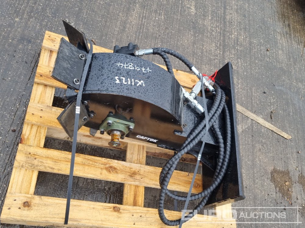 Unused Captok Hydraulic Stump Grinder to suit Mini Skidsteer Loader - Udstyr for Gravemaskine: billede 4 Unused Captok Hydraulic Stump Grinder to suit Mini Skidsteer Loader - Udstyr for Gravemaskine: billede 4
