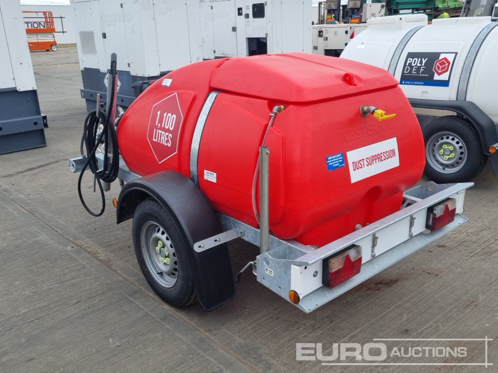 Unused Western Global Single Axle Plastic Water Bowser, Yanmar Pressure Washer - Højtryksrenser: billede 3 Unused Western Global Single Axle Plastic Water Bowser, Yanmar Pressure Washer - Højtryksrenser: billede 3