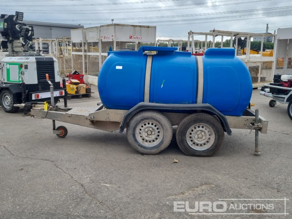 Western Twin Axle Plastic Water Bowser - Lagertank: billede 2 Western Twin Axle Plastic Water Bowser - Lagertank: billede 2